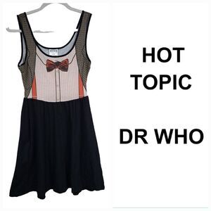 HOT TOPIC Doctor Who Her Universe Eleventh Doctor Costume Dress HTF Cosplay Mini
